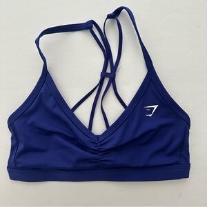 Gymshark S Ruched Strappy Sports Bra